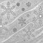 Ice crystals forming beautiful patterns