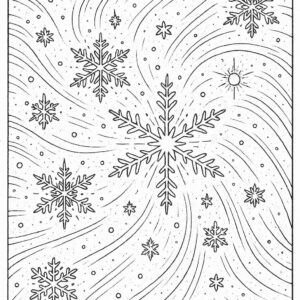 Ice crystals forming beautiful patterns