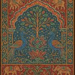 Indian Vintage Boondi Art Style Illustration