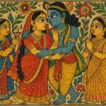 Indian Vintage Boondi Art Style Illustration