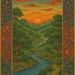 Indian Vintage Guler Art Style Illustration