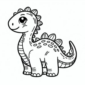 Jurassic World Colouring Page