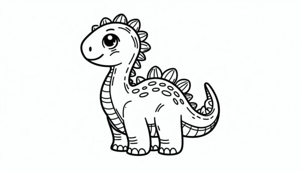 Jurassic World Colouring Page