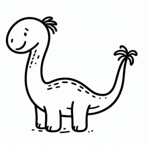 Jurassic World Colouring Page