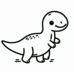 Jurassic World Colouring Page