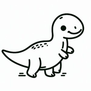 Jurassic World Colouring Page