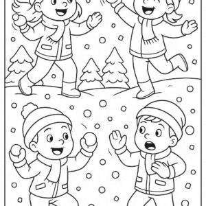 Kids skating on frozen river