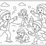 Kids skating on frozen river