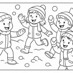 Kids skating on frozen river