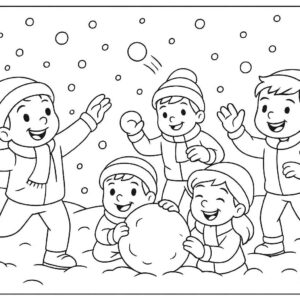 Kids skating on frozen river