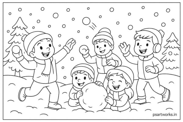 Kids skating on frozen river