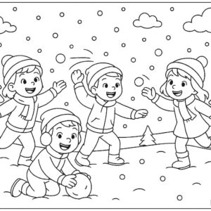 Kids skating on frozen river