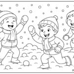 Kids skating on frozen river