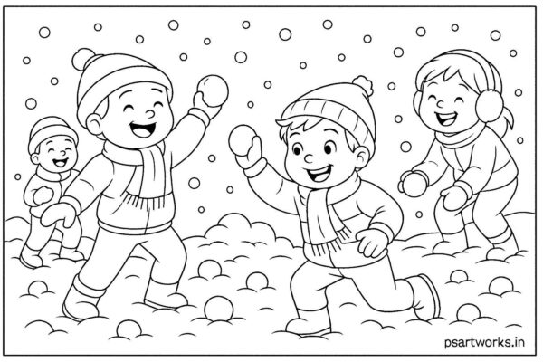 Kids skating on frozen river