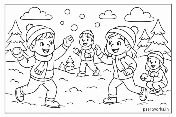 Kids skating on frozen river