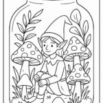Life In A Jar Coloring page