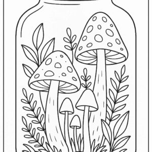 Life in a Jar kids Coloring Pages