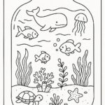 Life in a Jar kids Coloring Pages