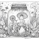 Life in a Jar kids Coloring Pages