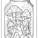Life in a Jar kids Coloring Pages
