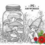 Life in a Jar kids Coloring Pages