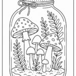 Life in a Jar kids Coloring Pages