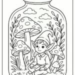 Life in a Jar kids Coloring Pages