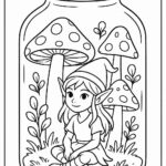Life in a Jar kids Coloring Pages