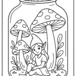 Life in a Jar kids Coloring Pages