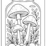 Life in a Jar kids Coloring Pages