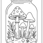 Life in a Jar kids Coloring Pages