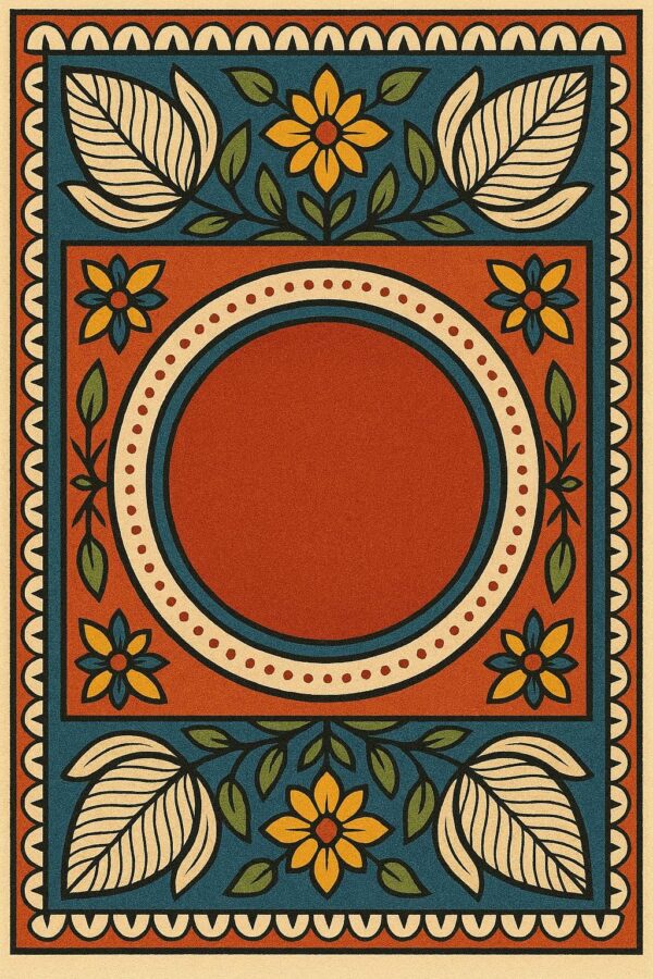 Vintage Seamless Art Pattern