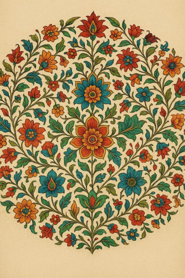 Vintage Seamless Art Pattern