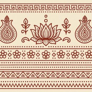 Vintage Seamless Art Pattern