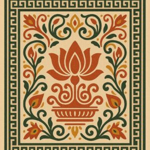 Vintage Seamless Art Pattern