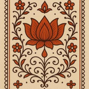 Vintage Seamless Art Pattern