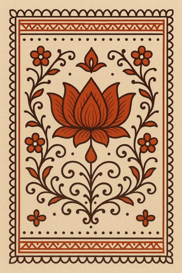 Vintage Seamless Art Pattern