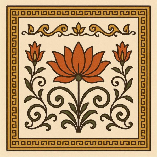 Vintage Seamless Art Pattern