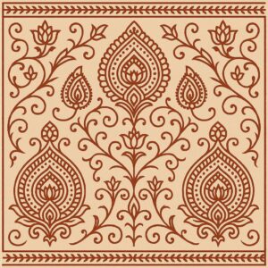 Vintage Seamless Art Pattern