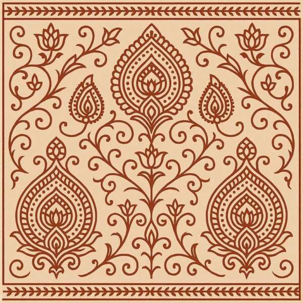 Vintage Seamless Art Pattern