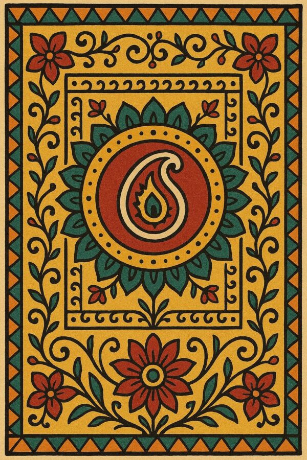 Vintage Seamless Art Pattern