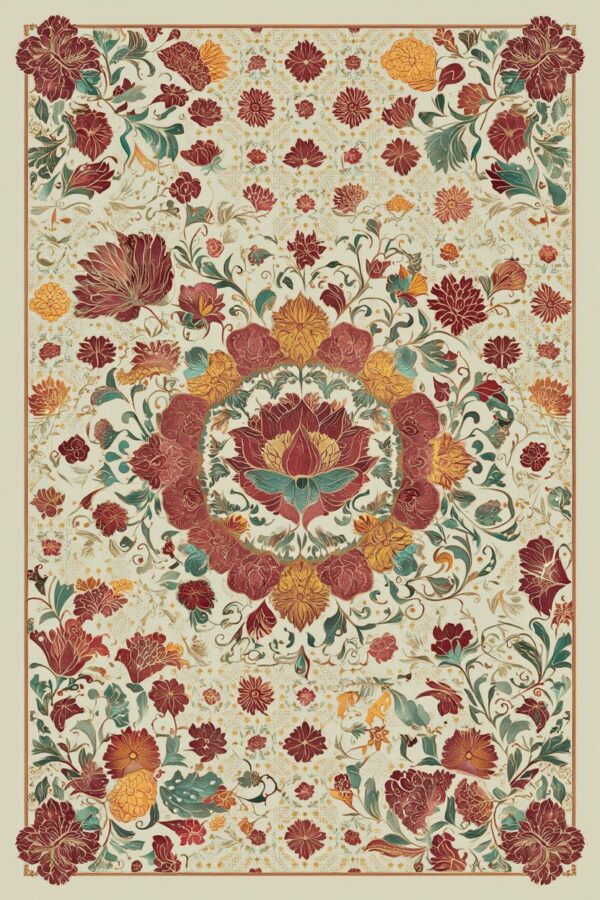 Vintage Seamless Art Pattern