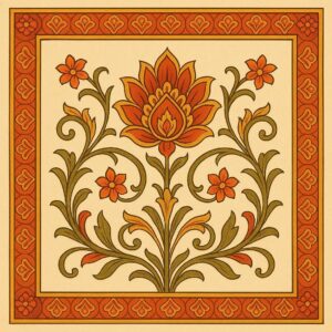 Vintage Seamless Art Pattern