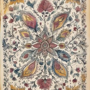 Vintage Seamless Art Pattern