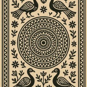 Vintage Seamless Art Pattern