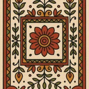 Vintage Seamless Art Pattern