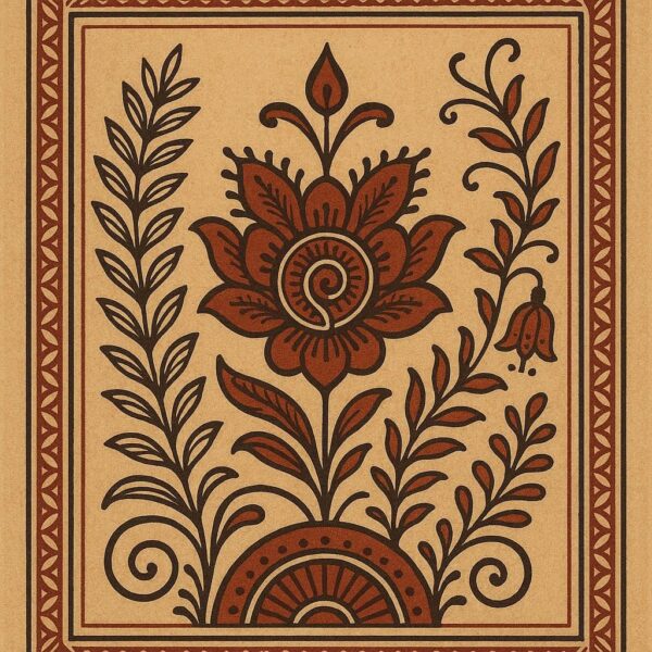 Vintage Seamless Art Pattern