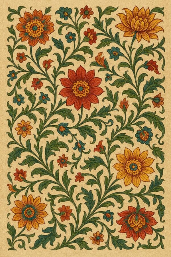Vintage Seamless Art Pattern