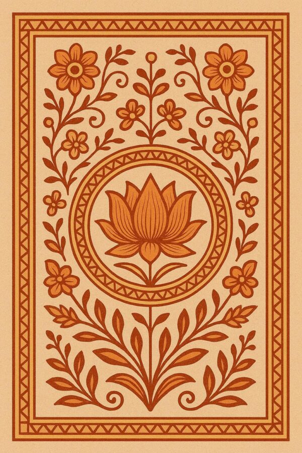 Vintage Seamless Art Pattern