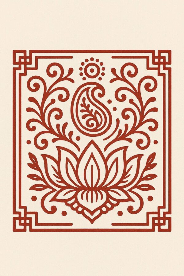 Vintage Seamless Art Pattern